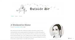 Desktop Screenshot of outsideairblog.com